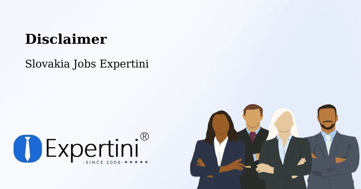 Disclaimer – Hybe - Slovakia Jobs Expertini